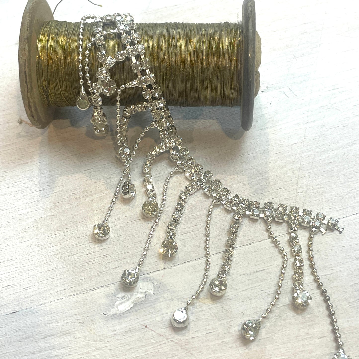 14cm Diamonte Trim Piece