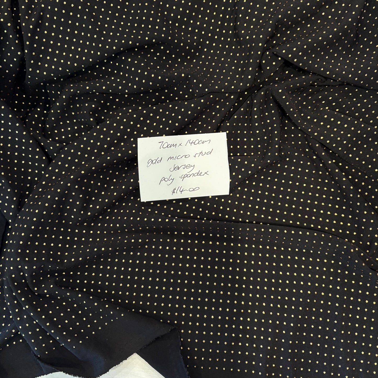 70cm Gold Micro Stud Jersey