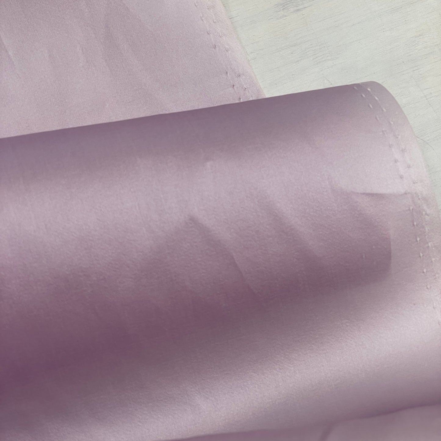 Dusty mauve Silk satin organdy