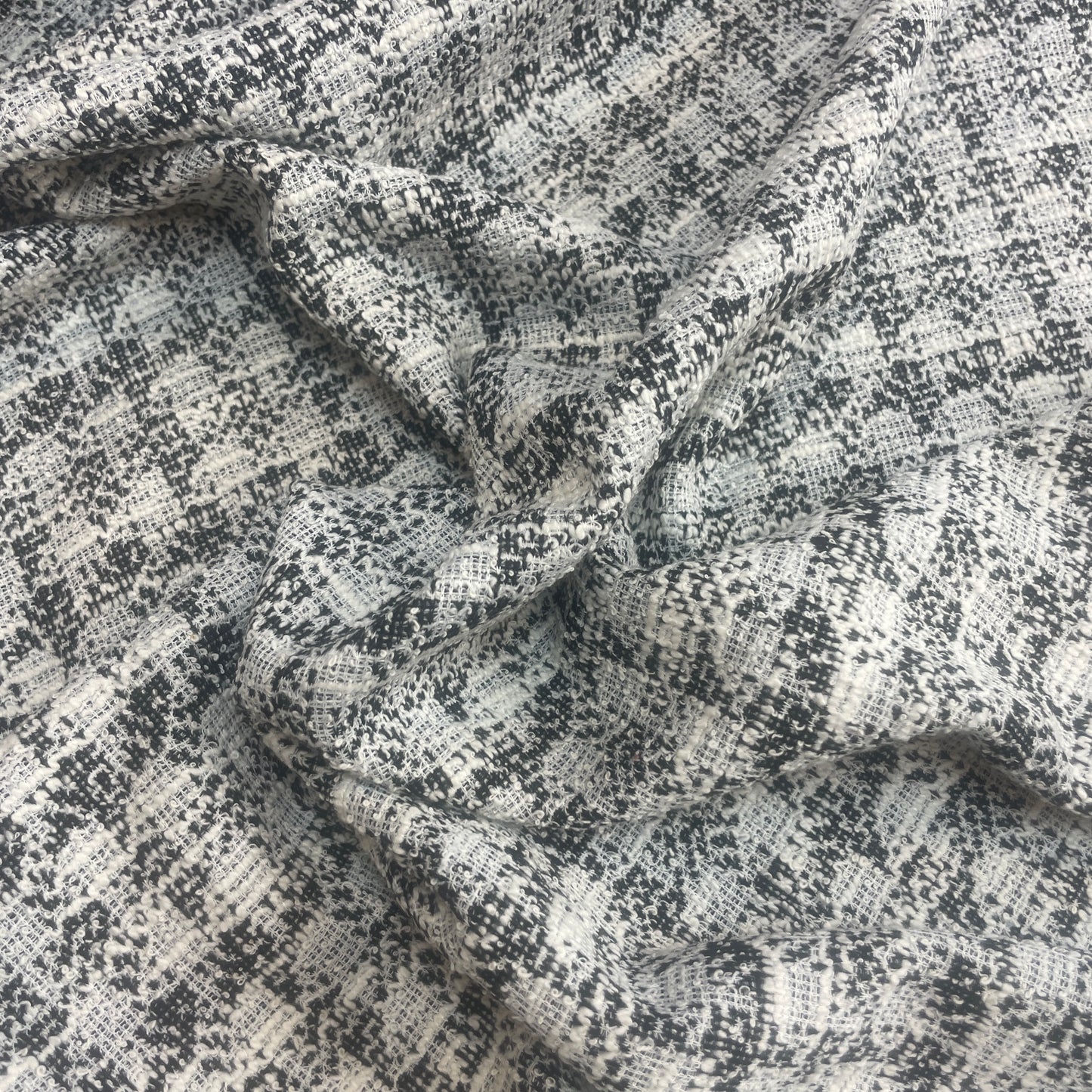 Halifax fleck check knit