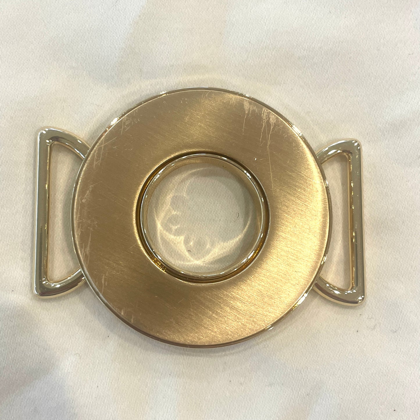 Matte Gold Decorative Buckle Large