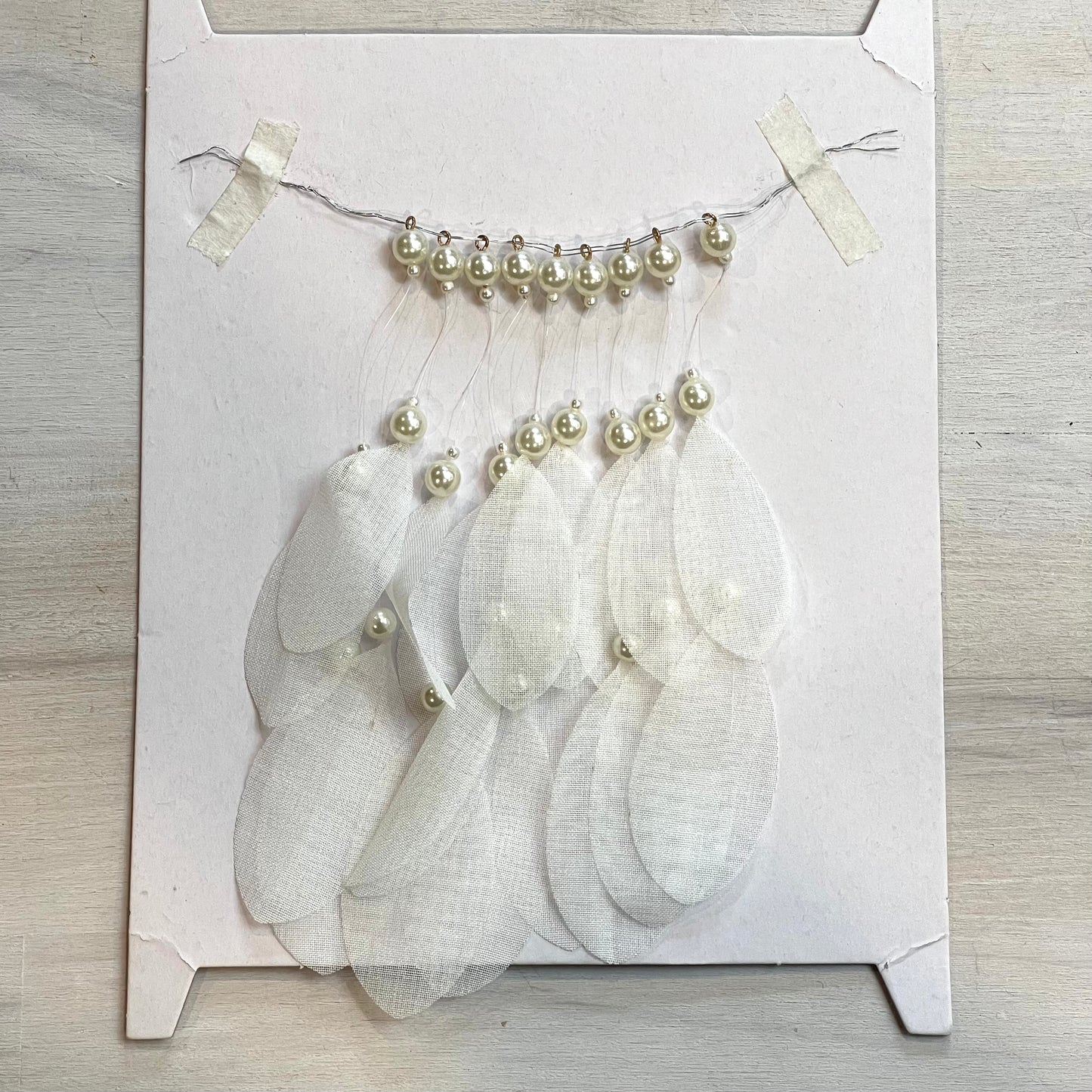 9 Pearl Beaded Flutter Trims