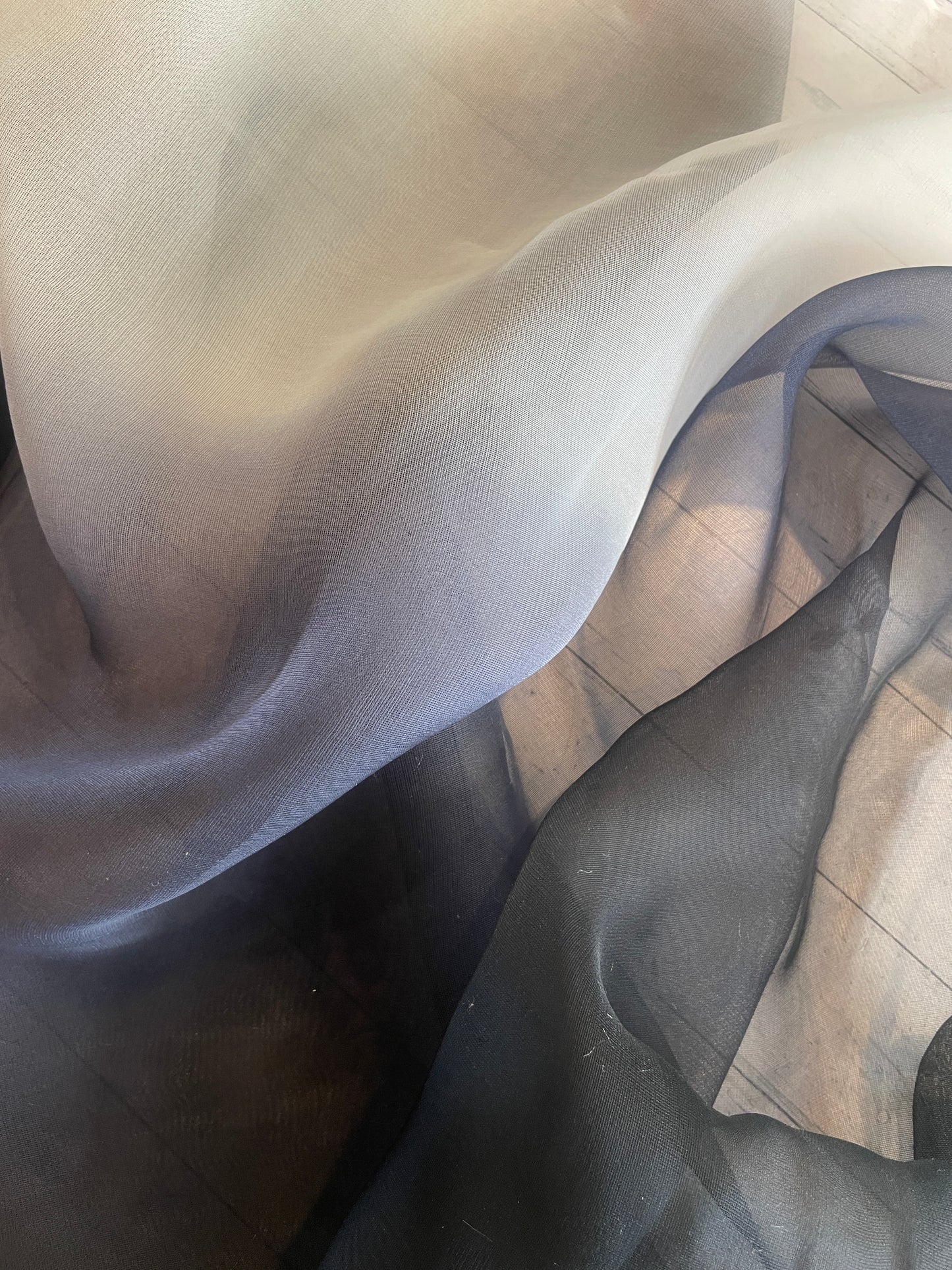 Ombre shadows gauze