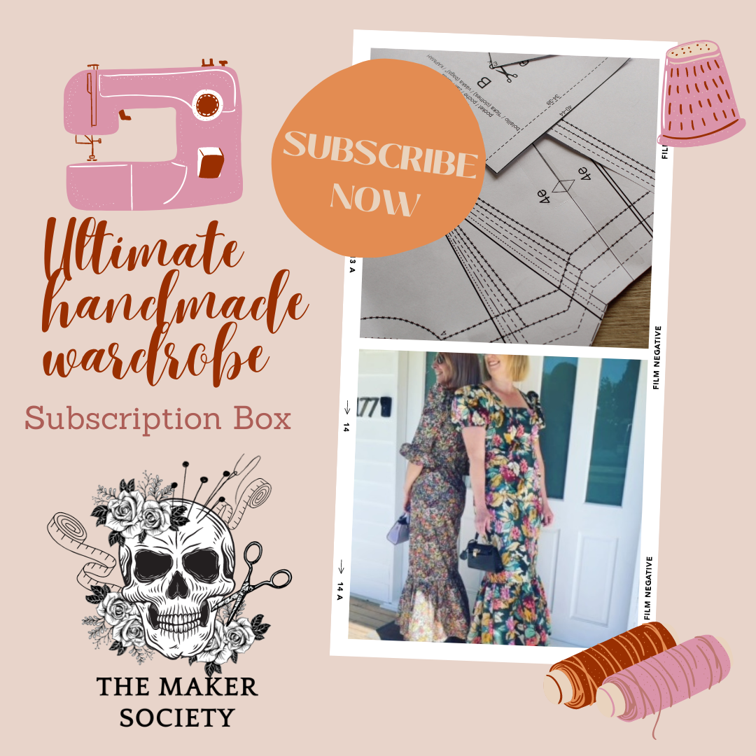 The Maker society ultimate handmade wardrobe Subscription Box