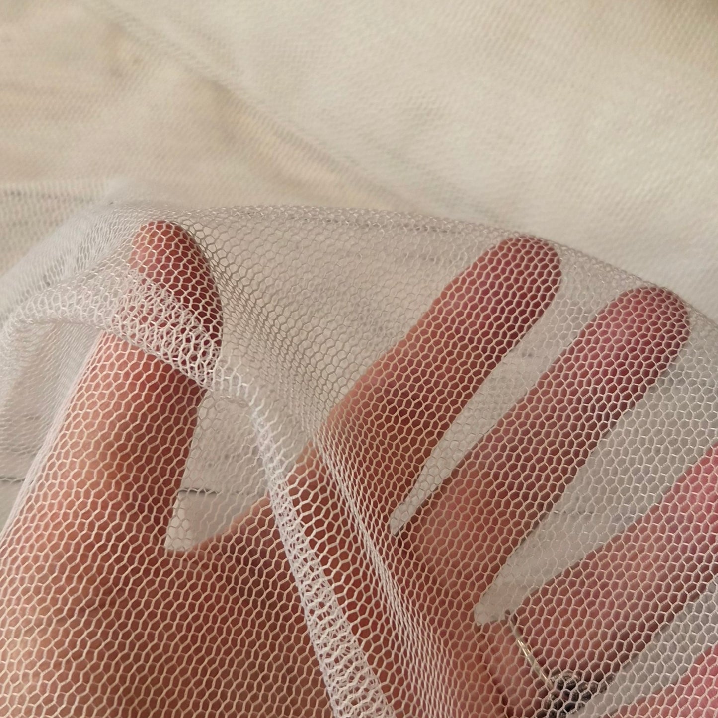 White mesh