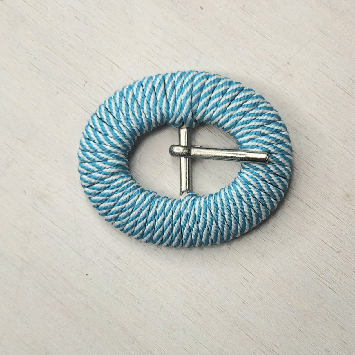 Fine oval Rope buckle