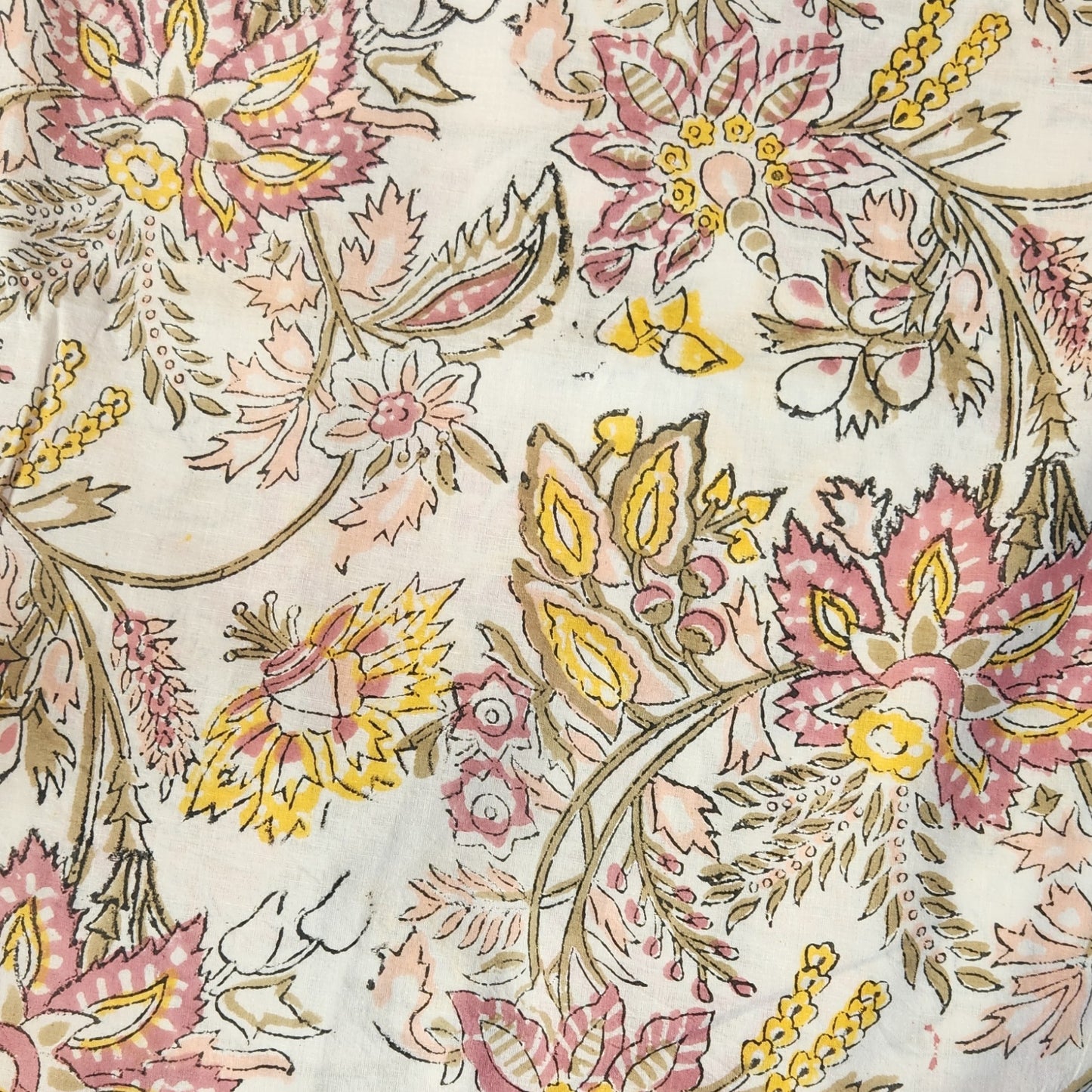 Amyra block print cotton voile