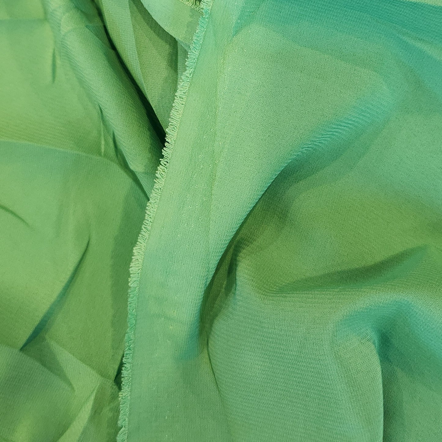 Jade stretch crepe de chine