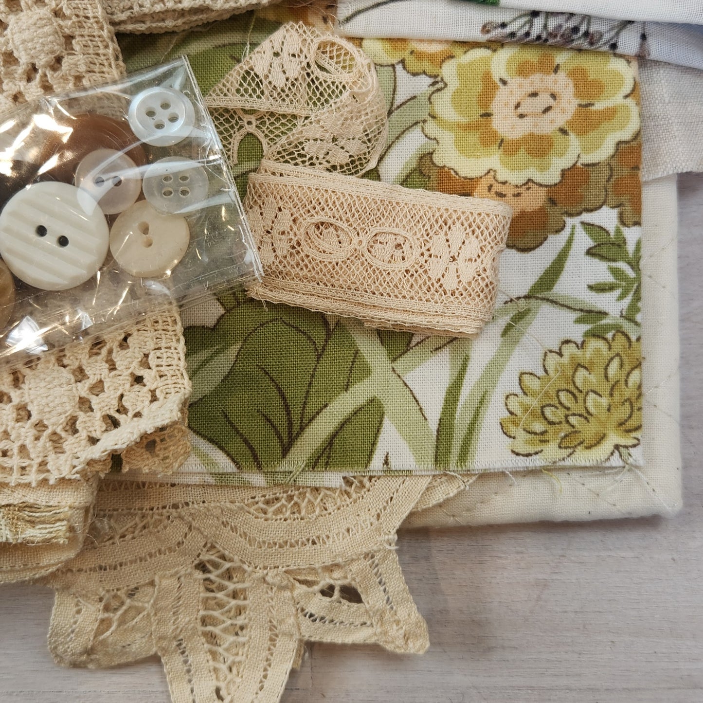 Cottage garden 6 slow stitch