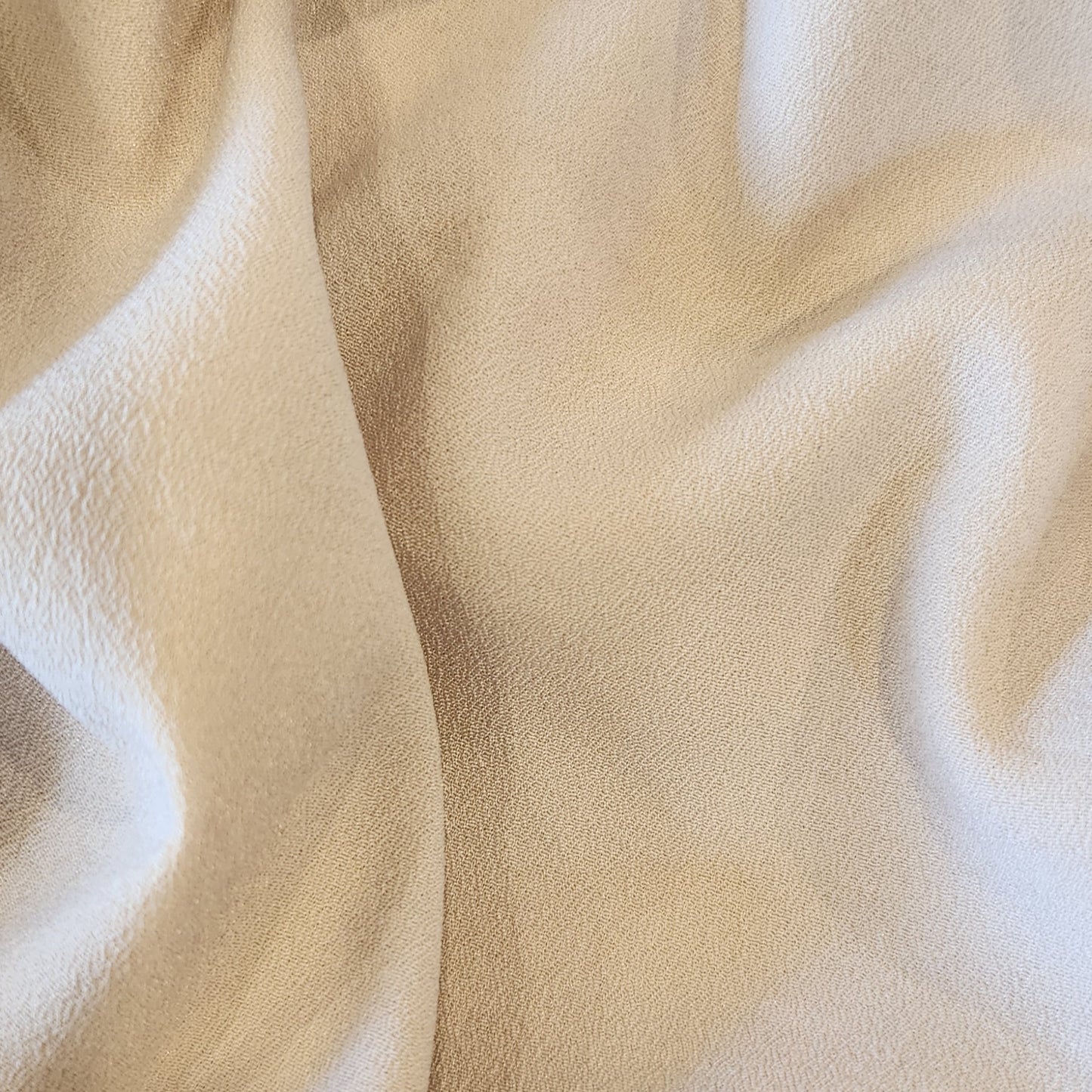 Almond crepe de chine