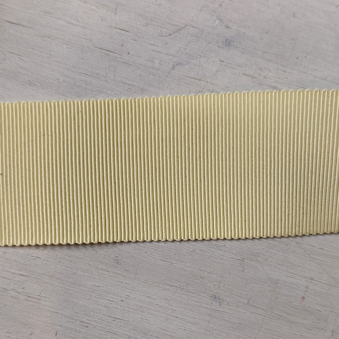 Lemon 37 mm grossgrain ribbon