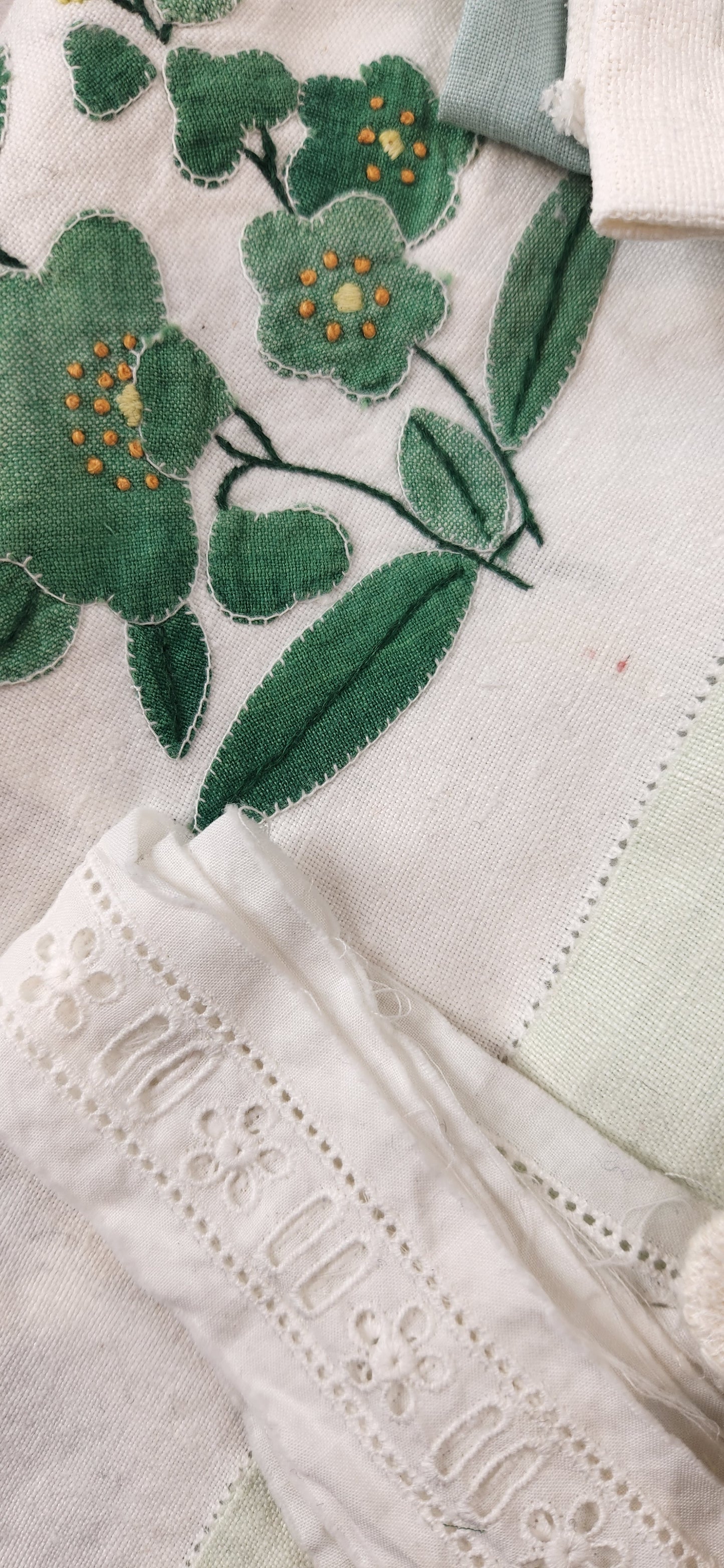 Cottage garden 1 slow stitch