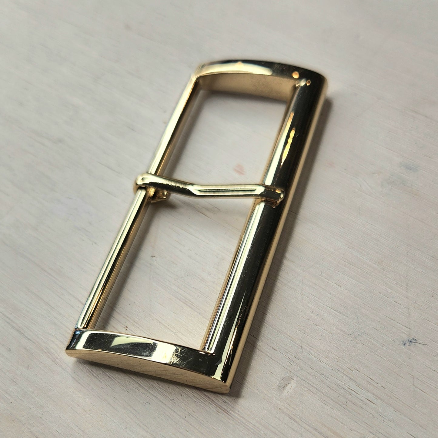 Large Gold Metal Buckle