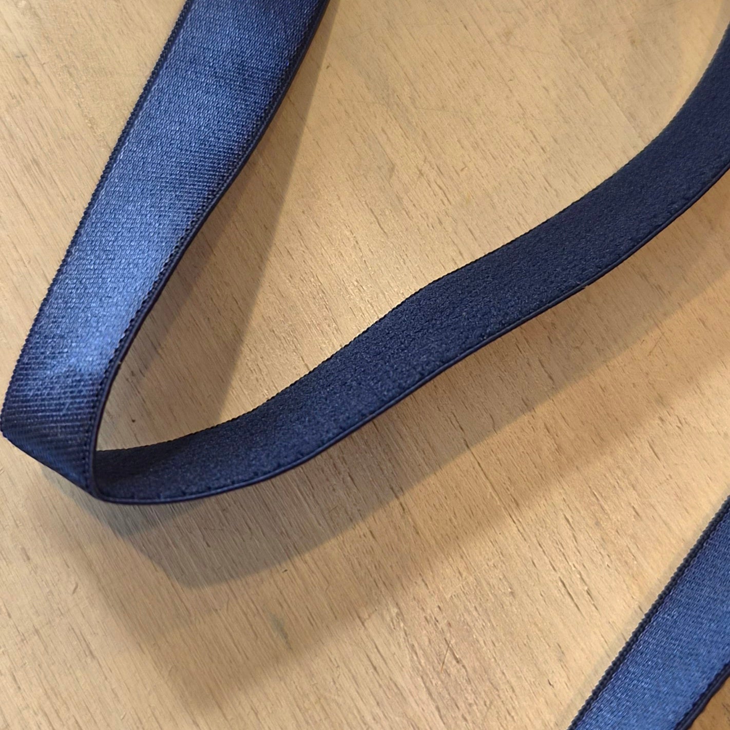 15mm Navy satin strapping