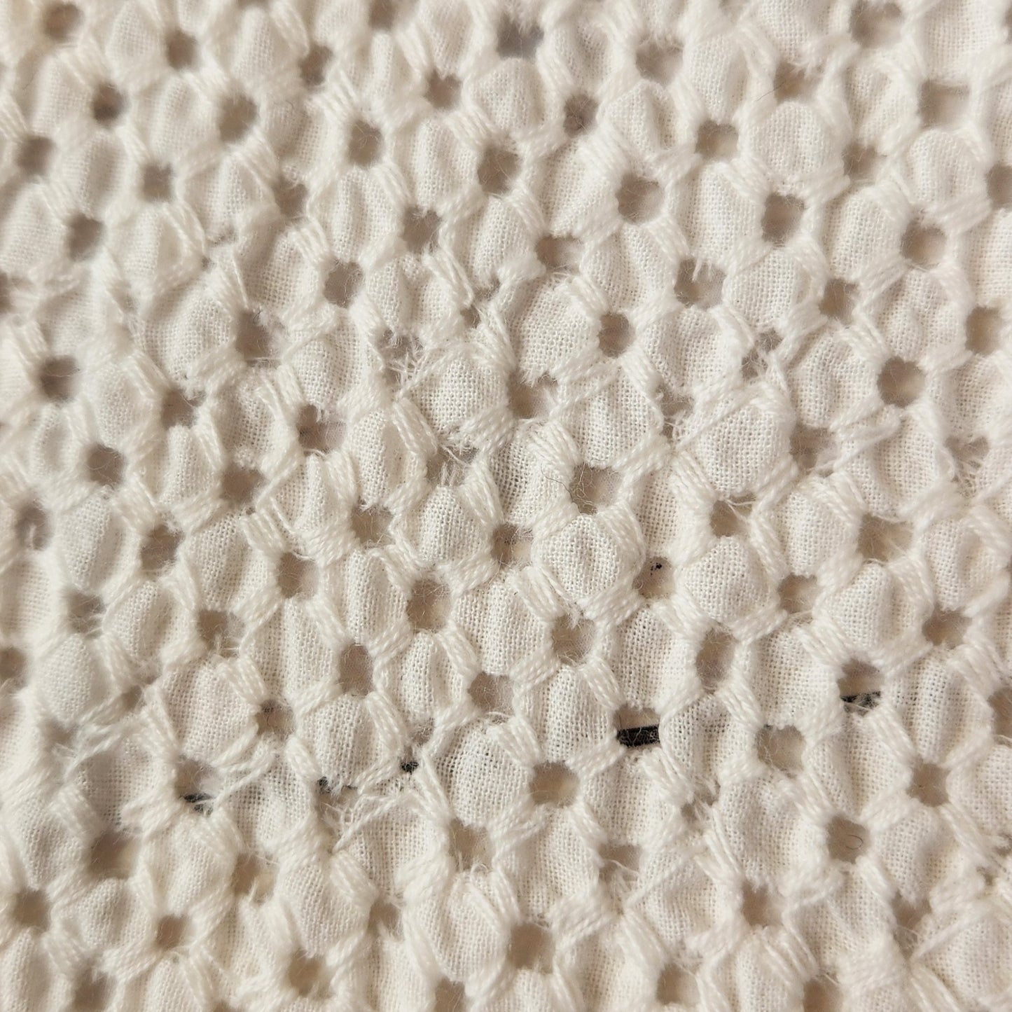 Shelly cut work cotton