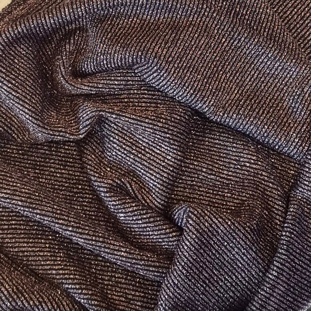 2.4m Copper lines metallic jersey
