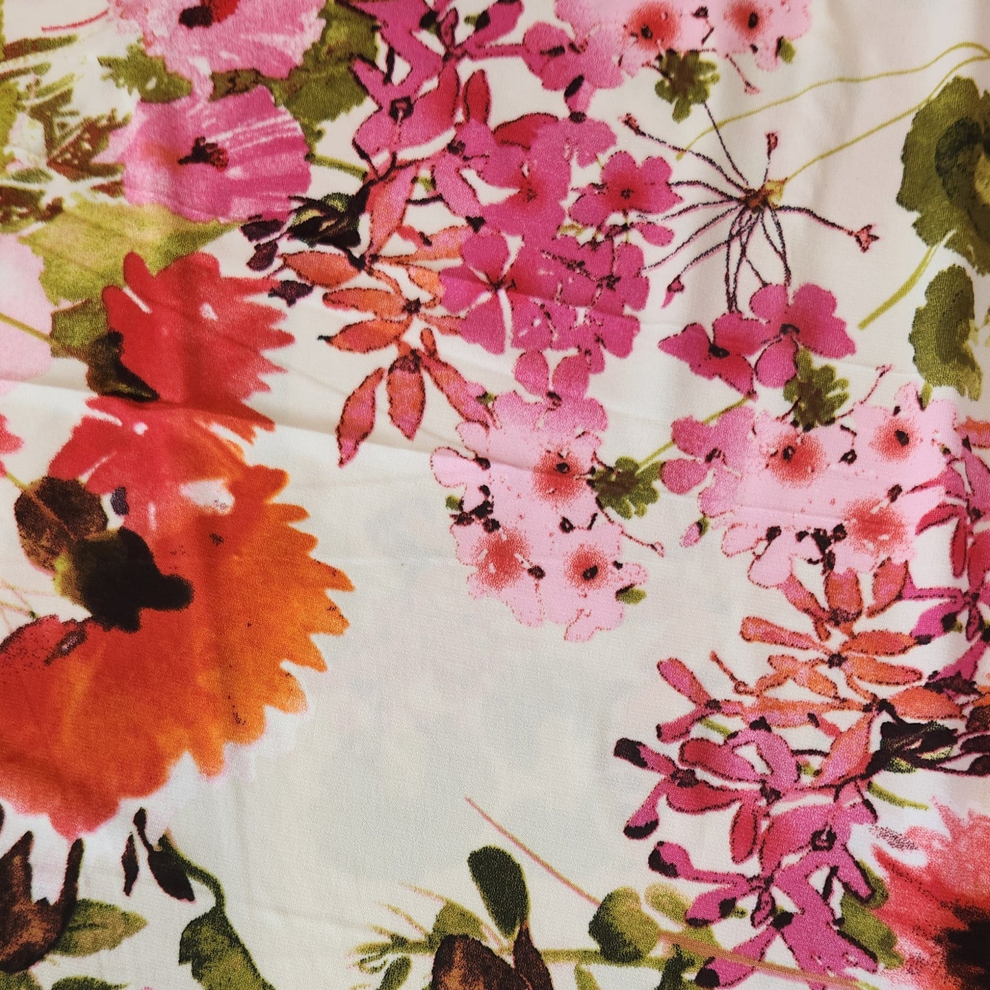 Flowers in watercolour Milan Jersey