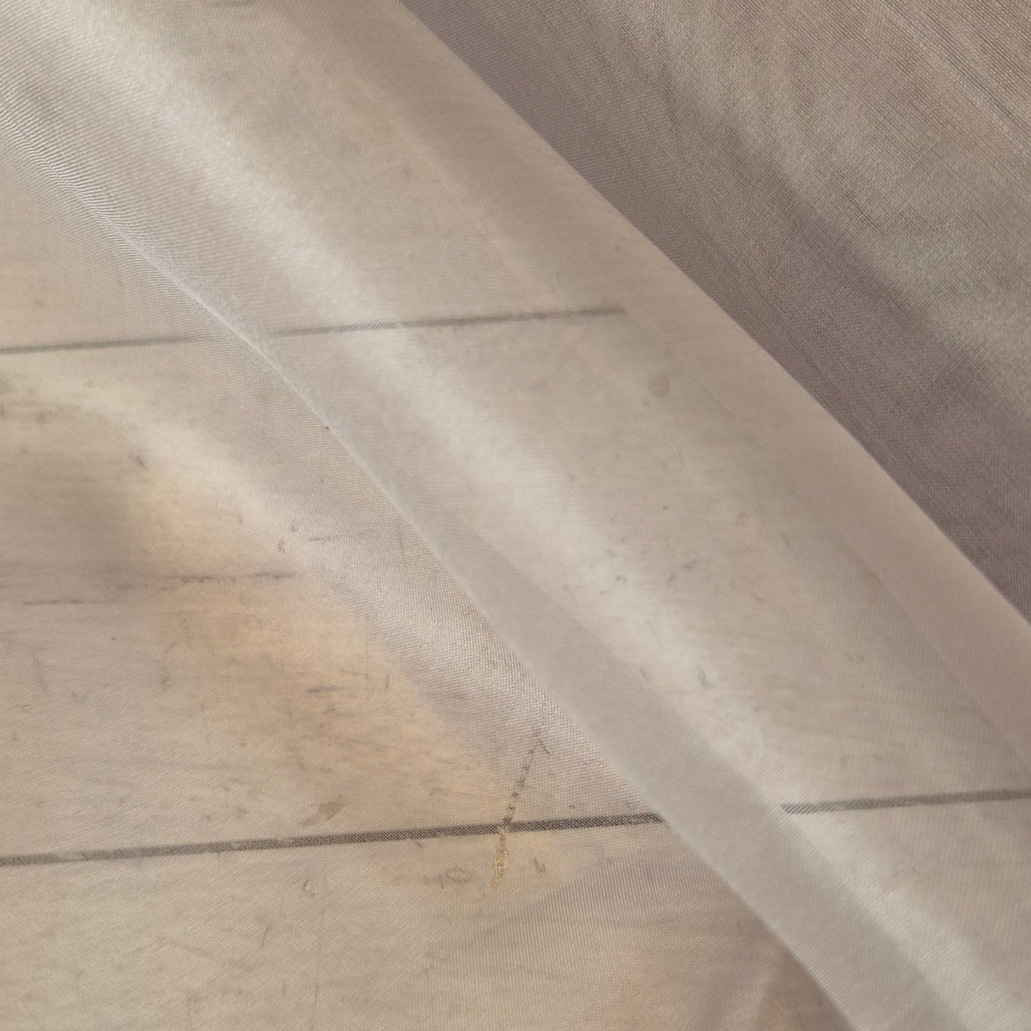 Smoke silk organza