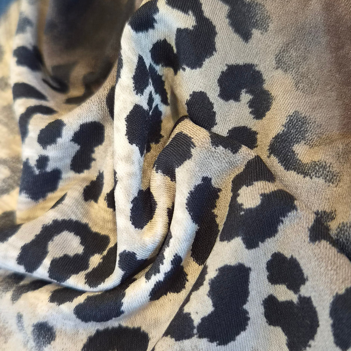 Leopard at dusk jersey knit