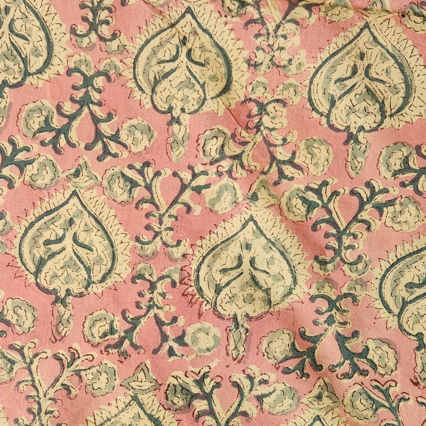 Keya block print cotton voile