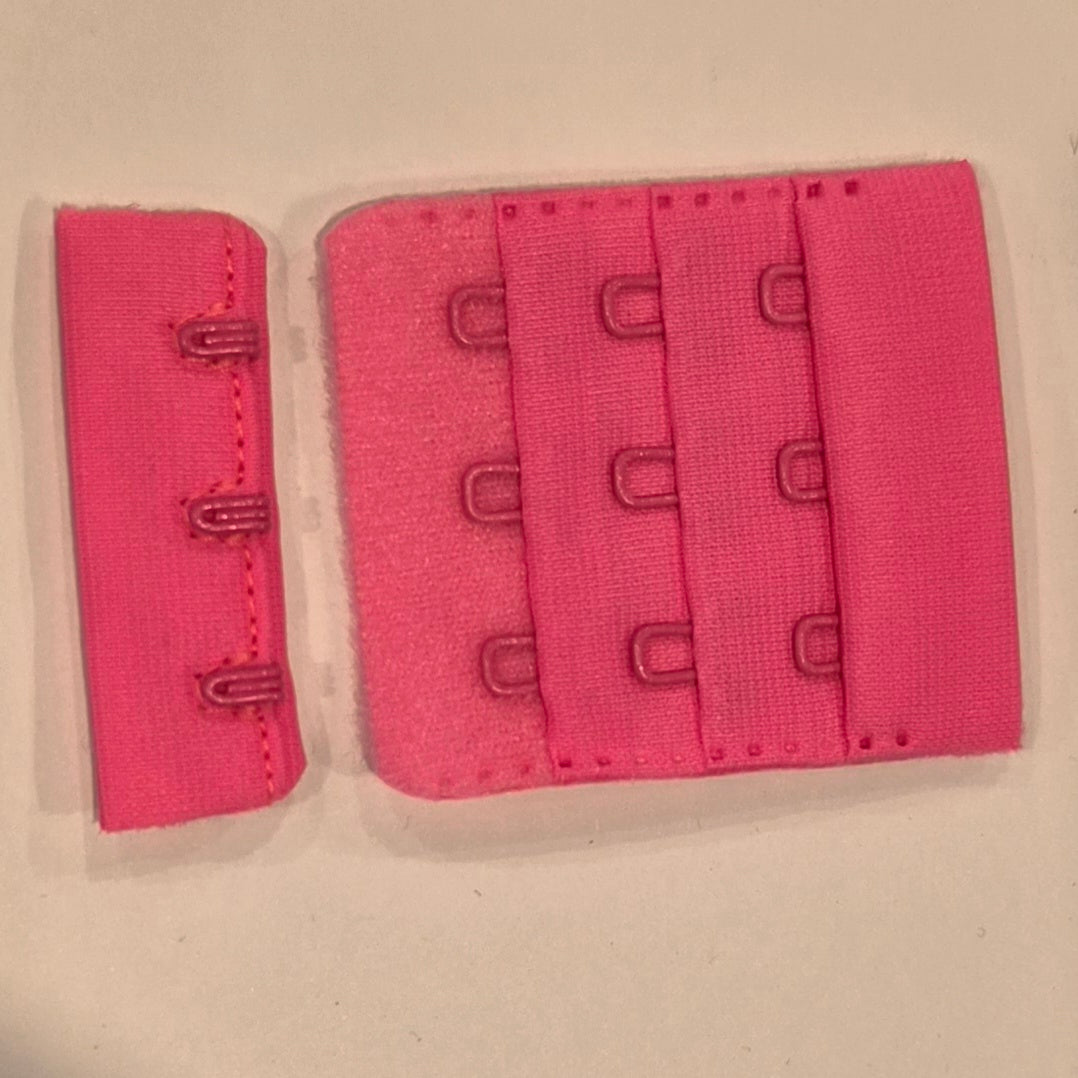 Pink crush 45mm 3 Hook Bra Back