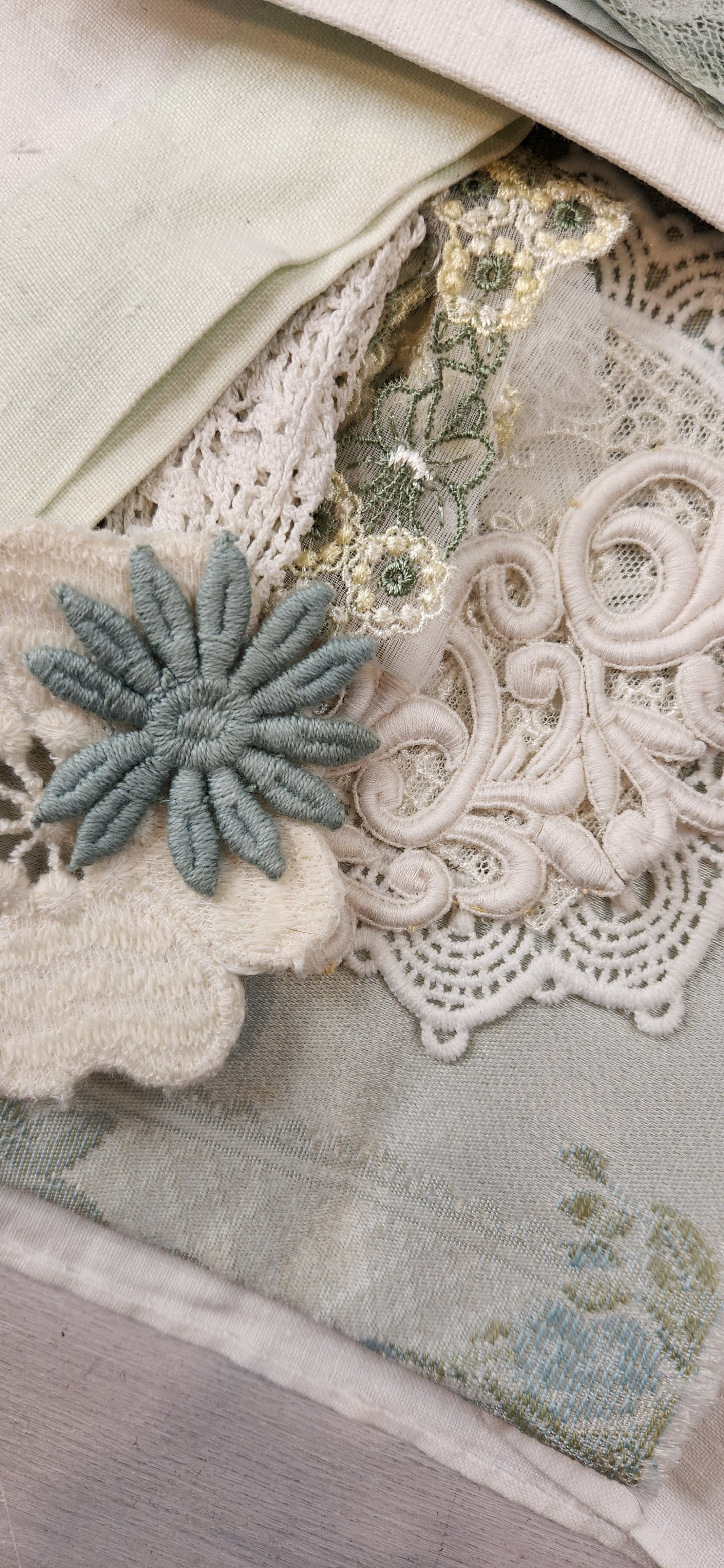 Cottage garden 1 slow stitch