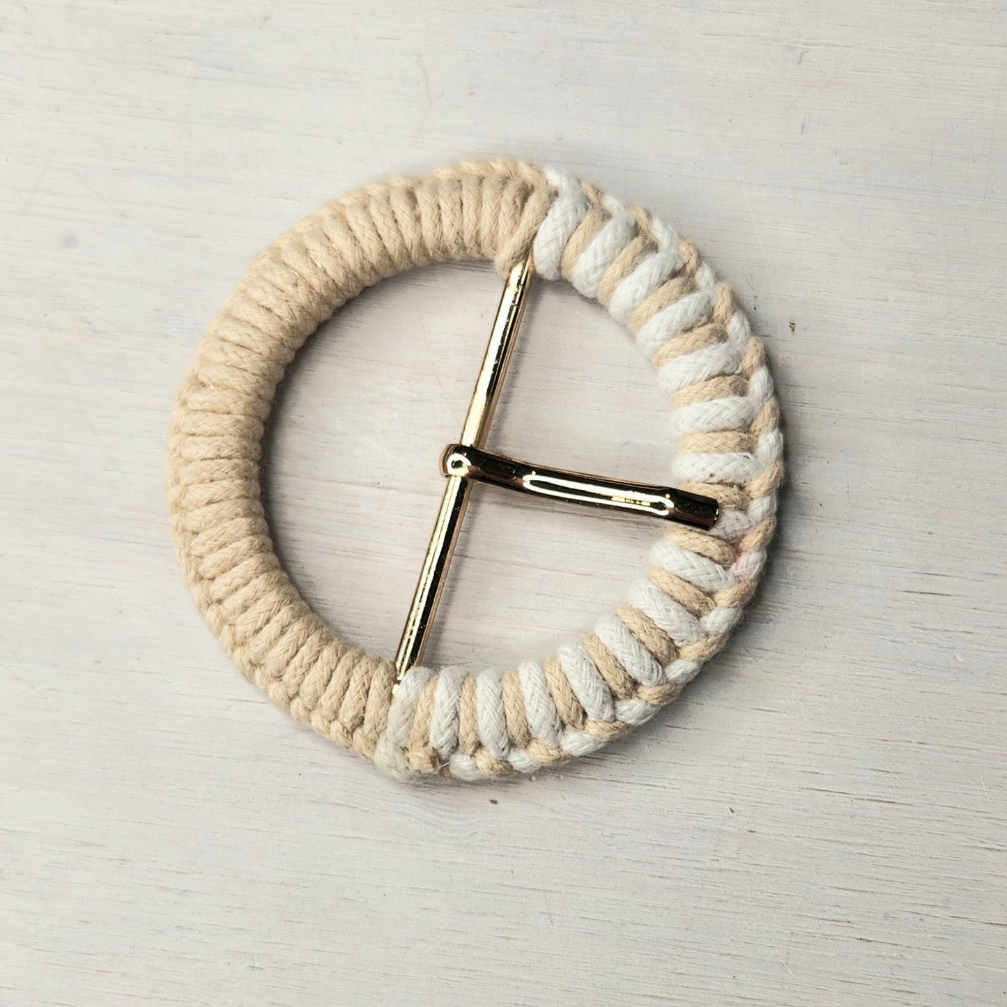 Two tone Rope buckle