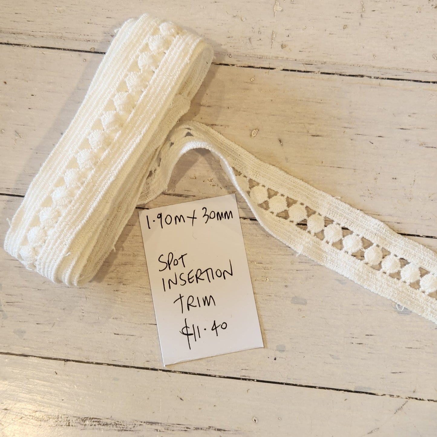 1.90m Spot insertion trim