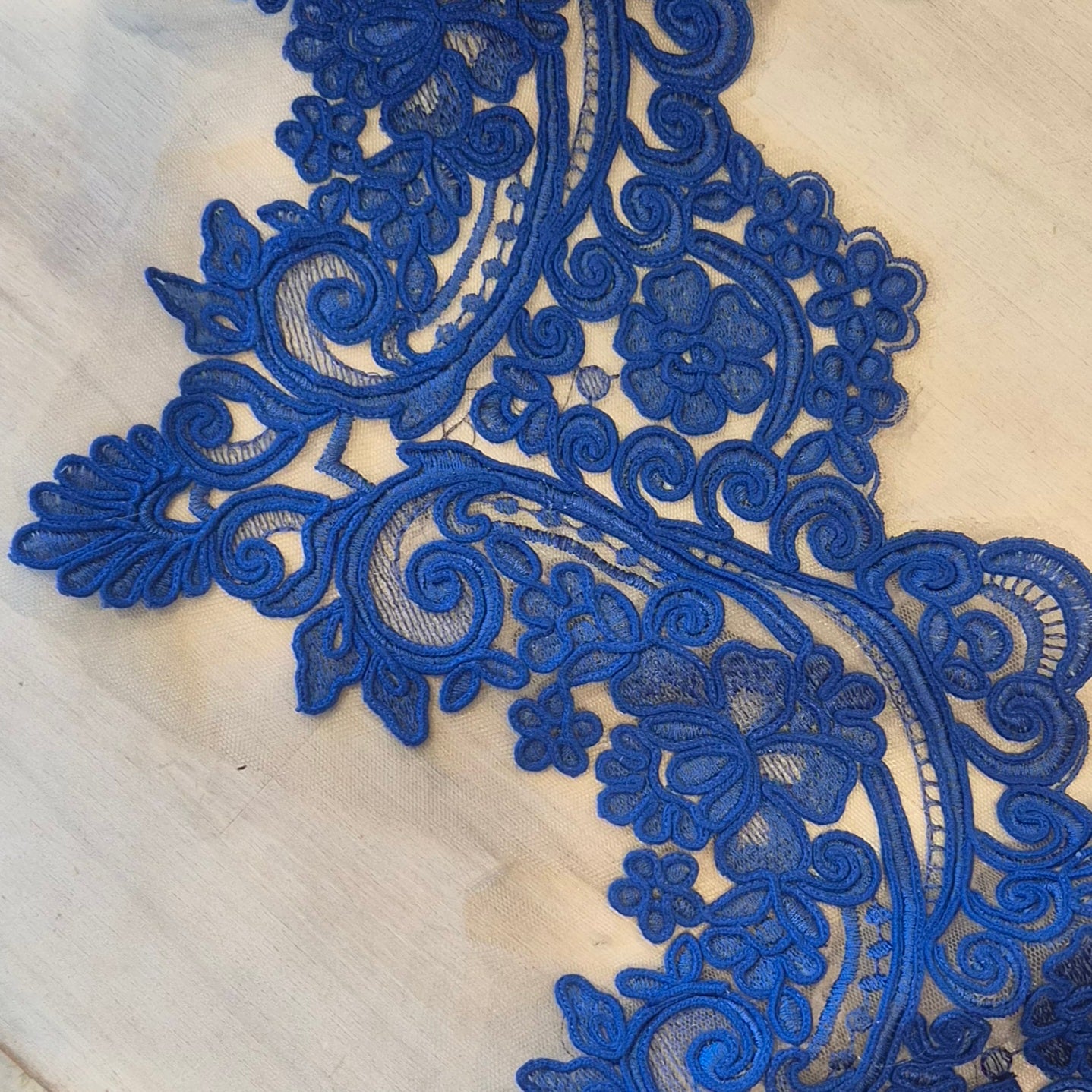 Blue wren corded mesh