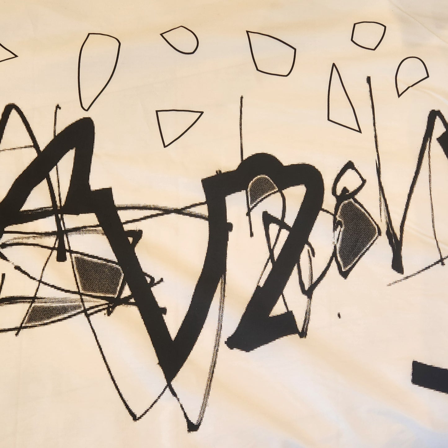 Graffiti cotton lawn