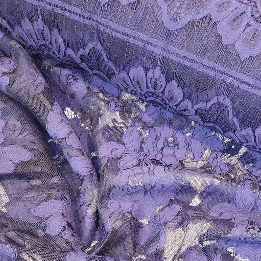 Ultra violet lace panel