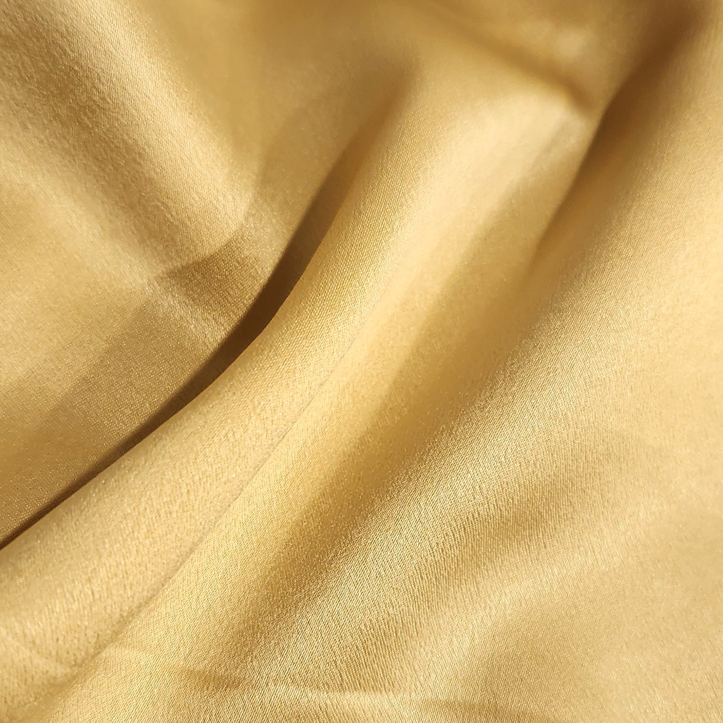 Daffodil brushed satin