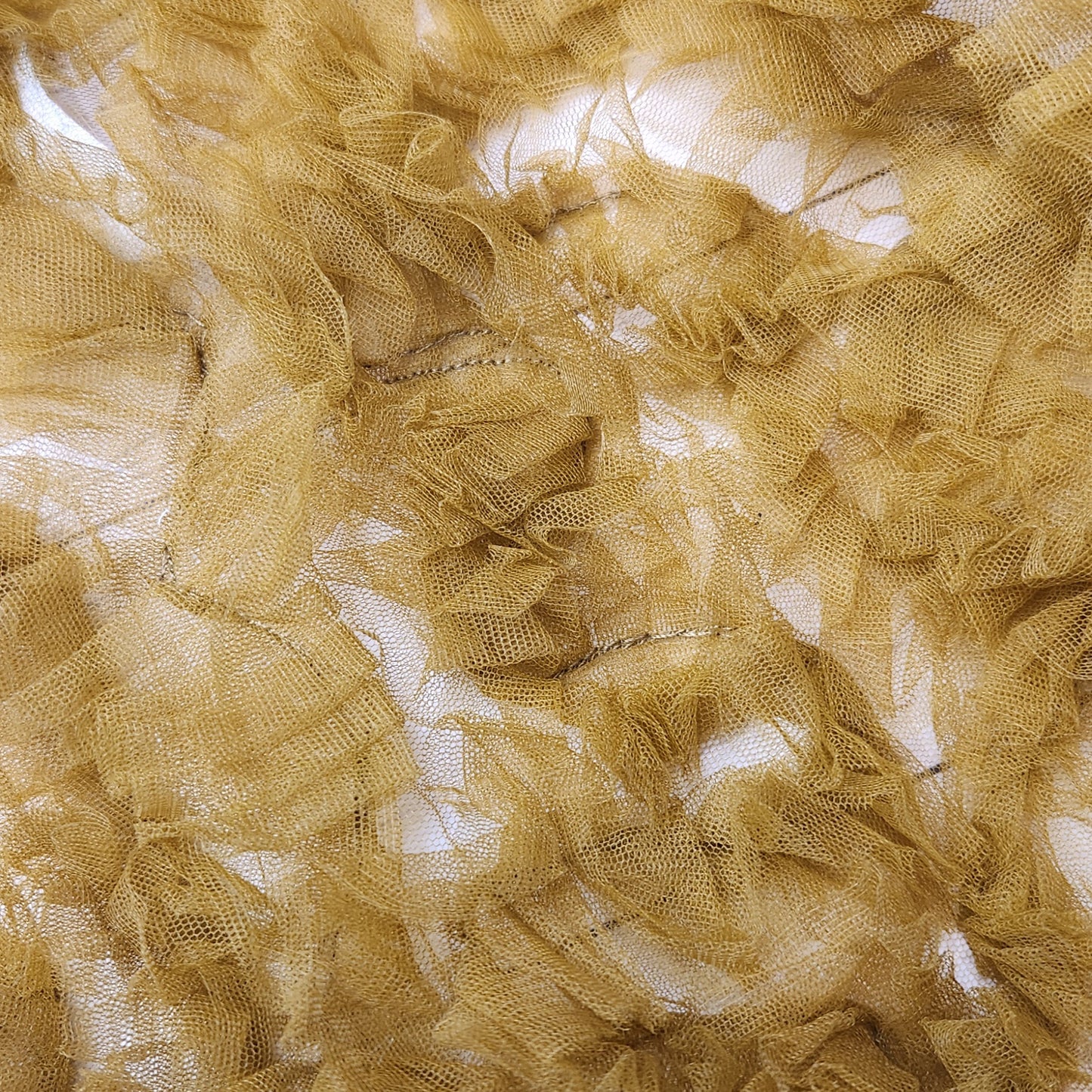 Cancan gold Tulle ruffle