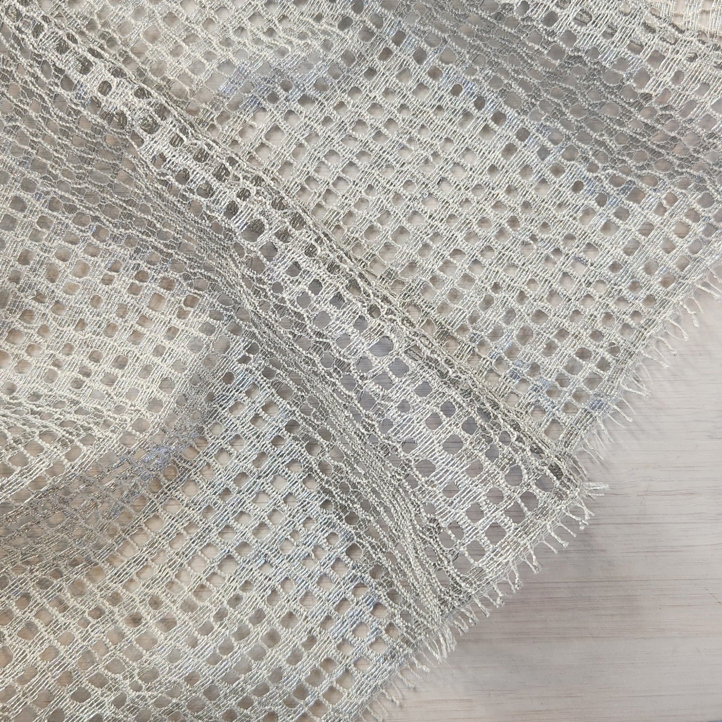 silver squares solstiss mesh