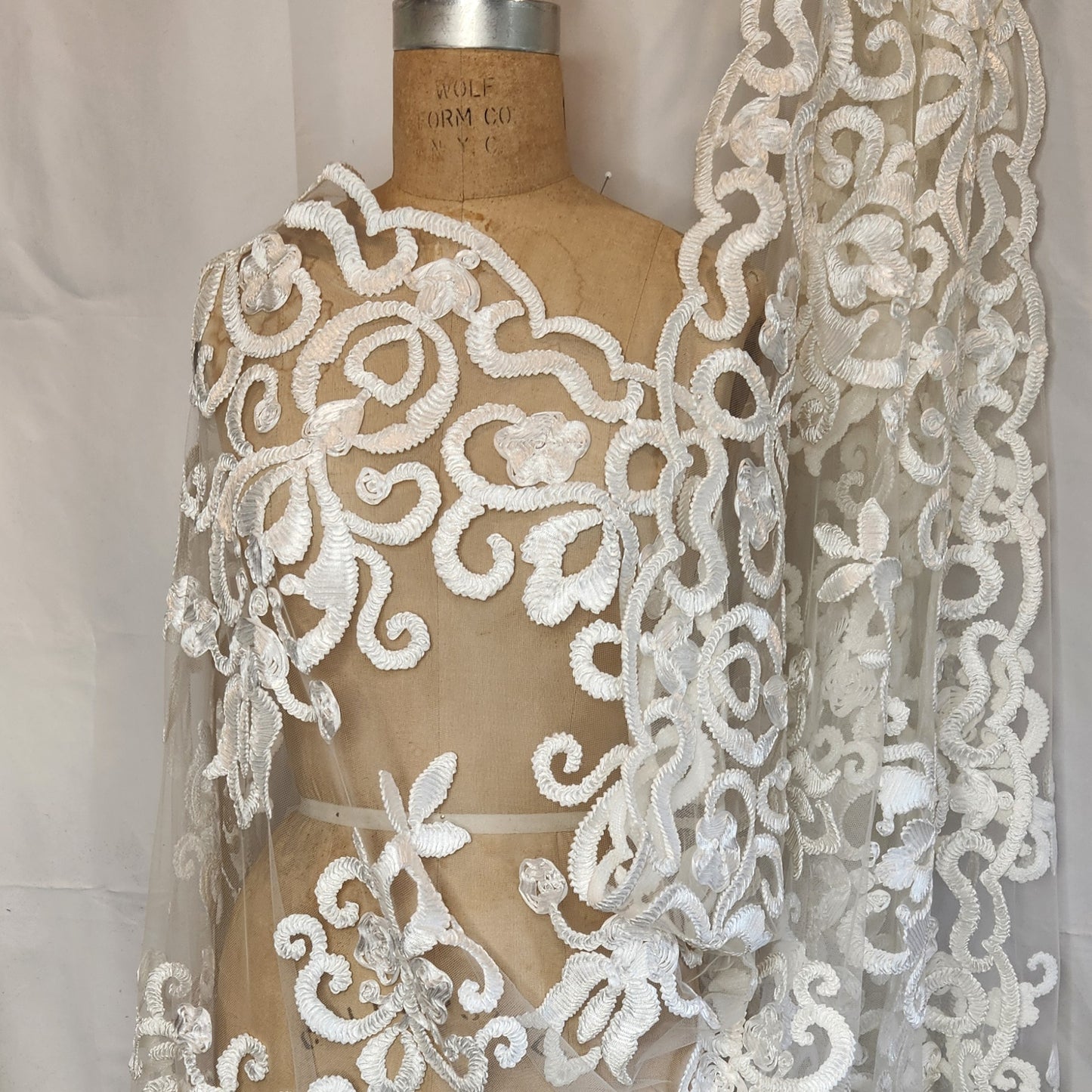 3m Estelle Italian Embroidered tulle