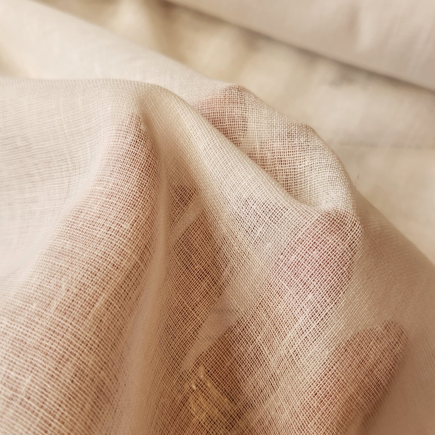 White cheesecloth