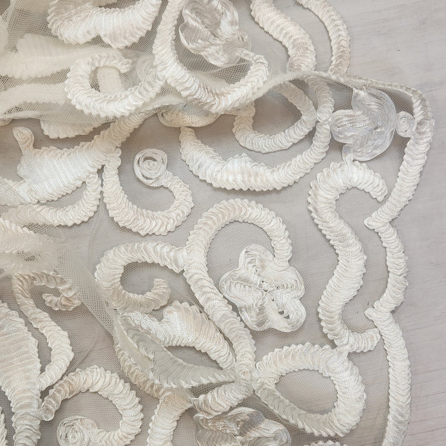 3m Estelle Italian Embroidered tulle