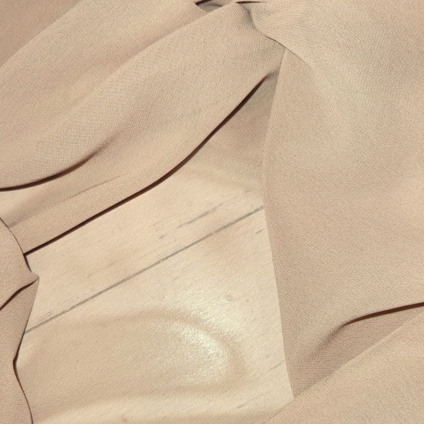 Mocha double georgette