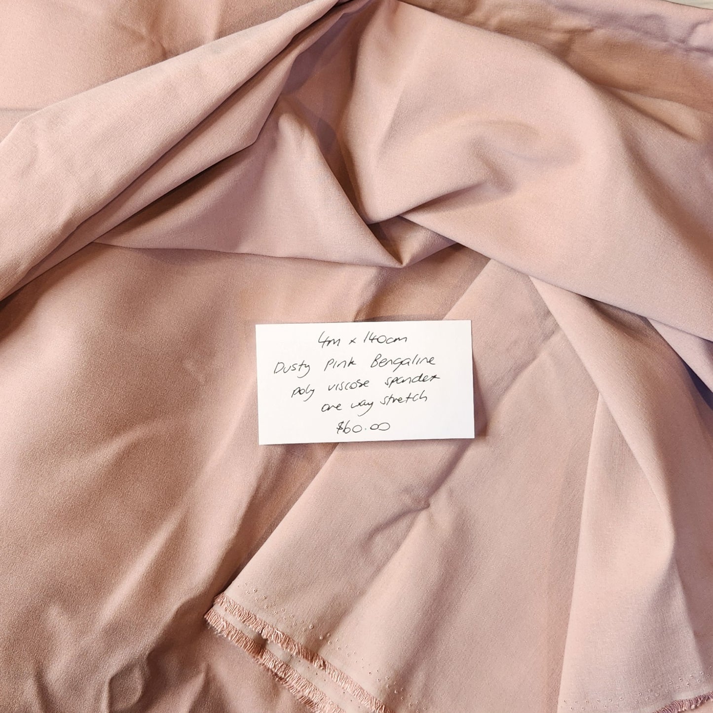 4m Dusty pink bengaline