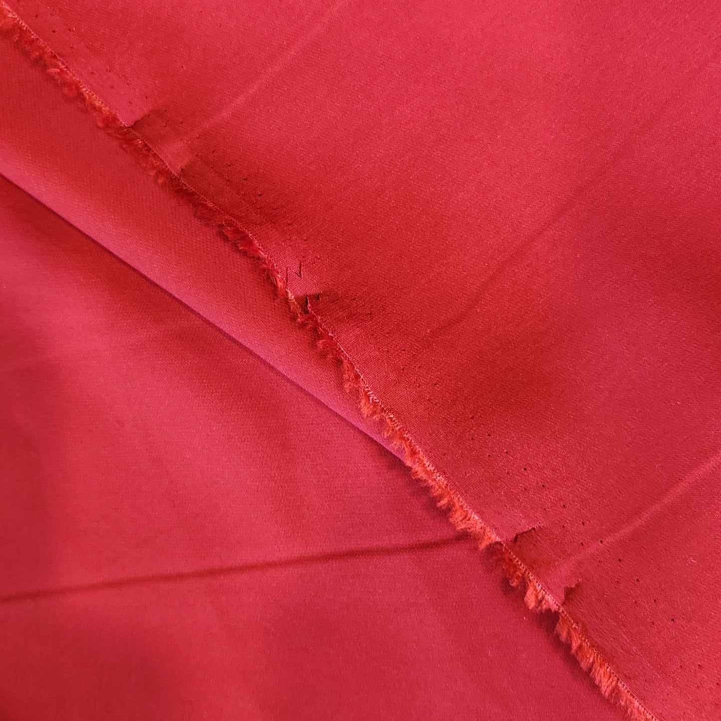 Scarlet crepe de chine