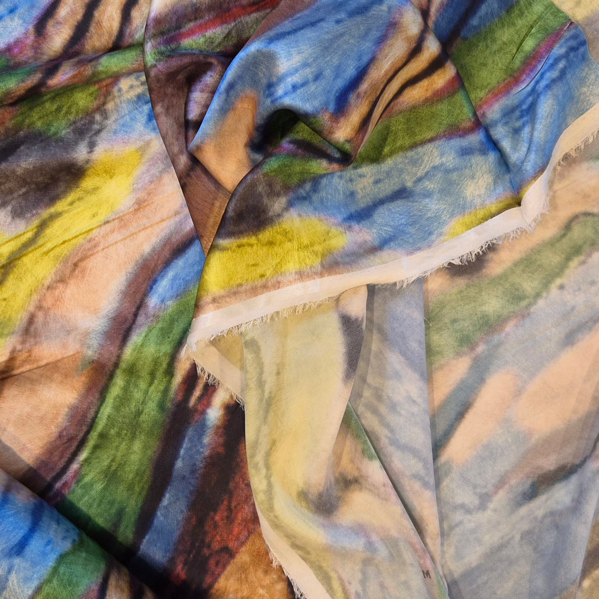 Missoni Morning shimmer silk satin