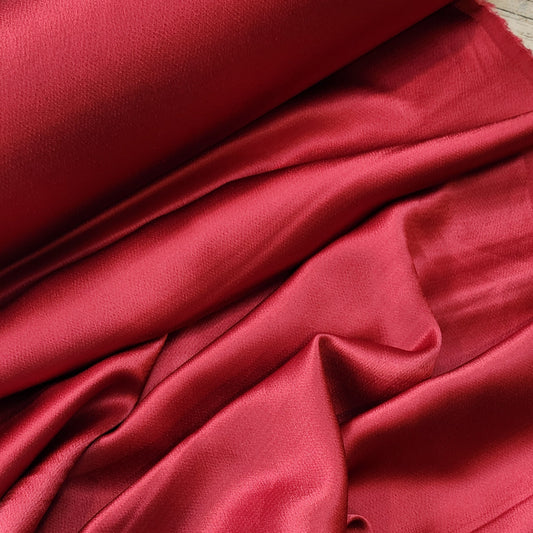 Ruby luxe satin