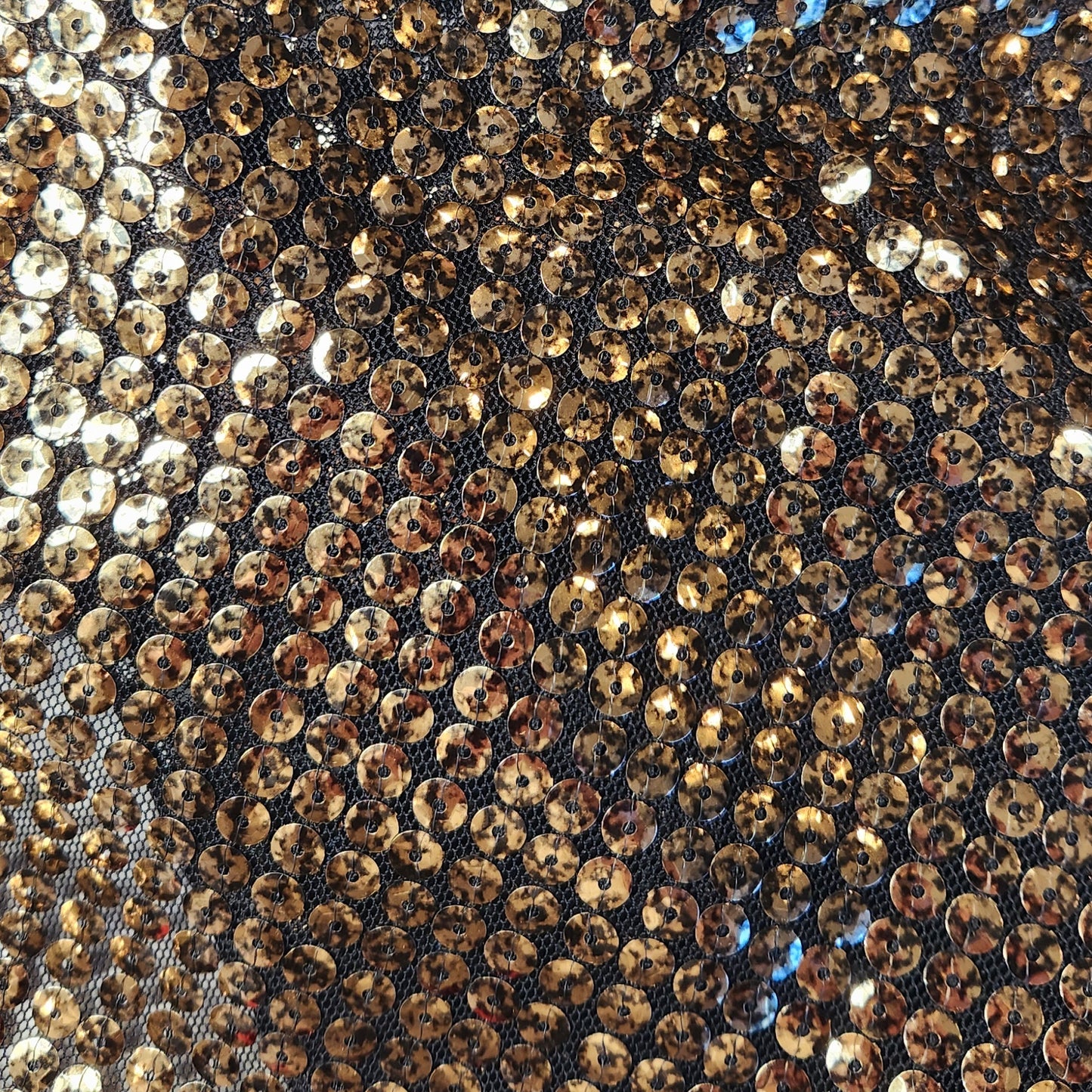 Marble sequin mesh