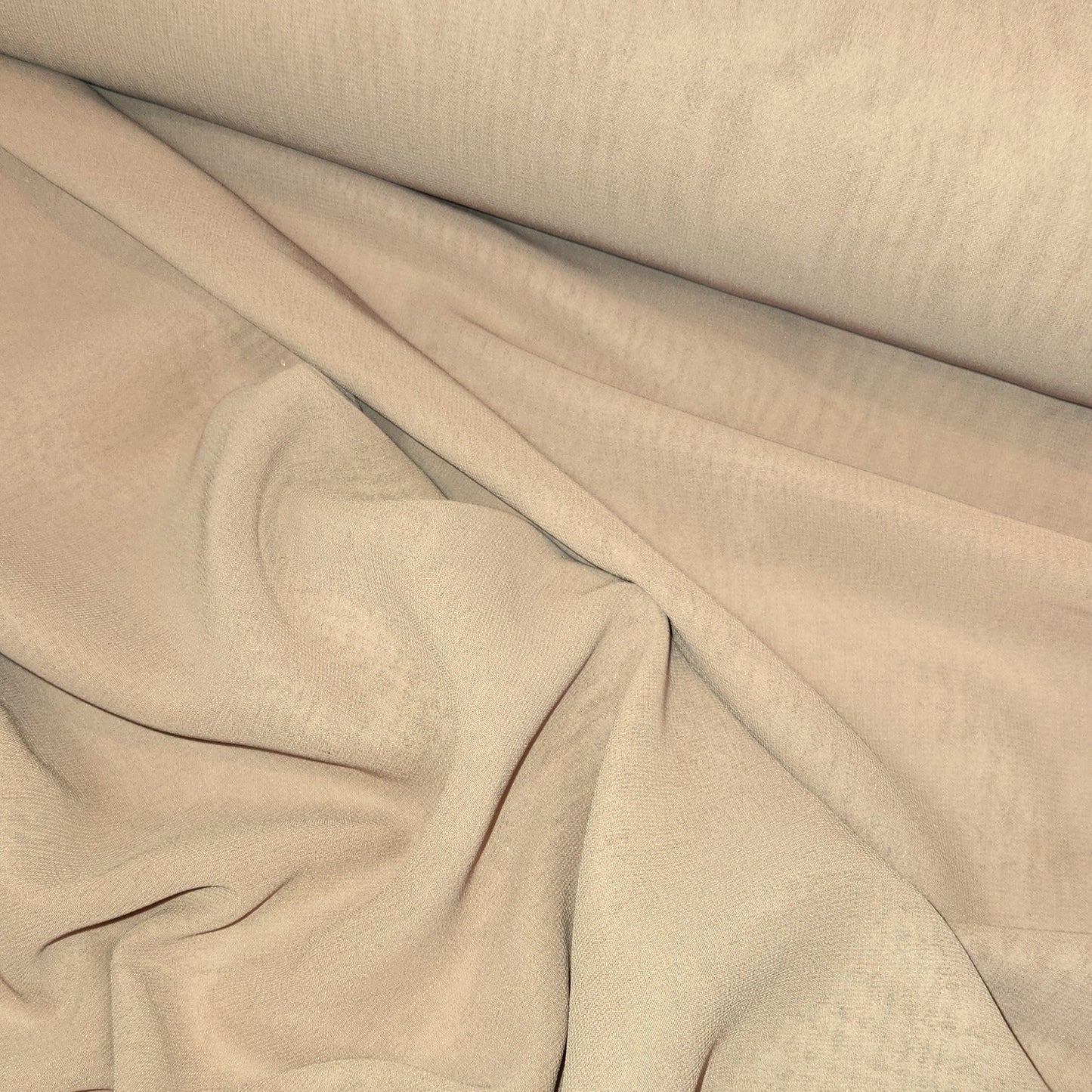 Mocha double georgette