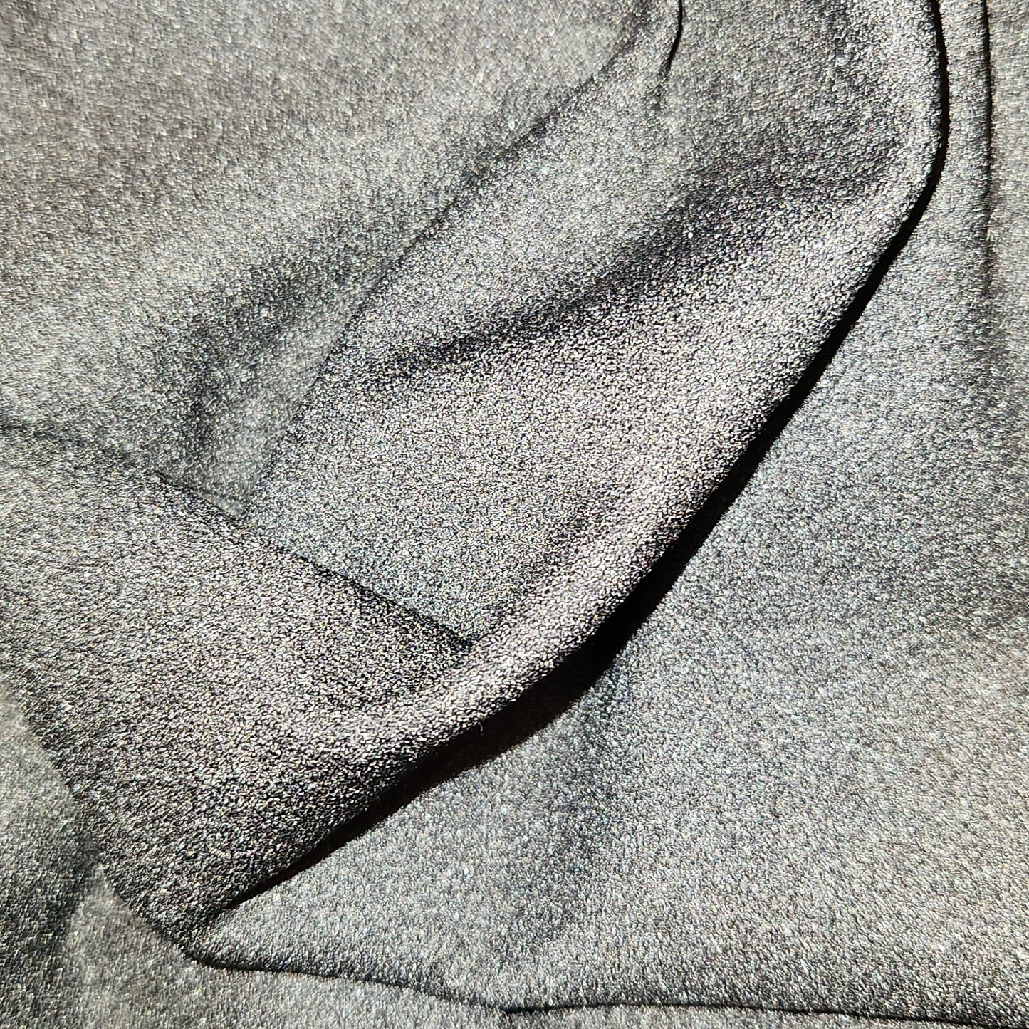 Black crepe backed jersey