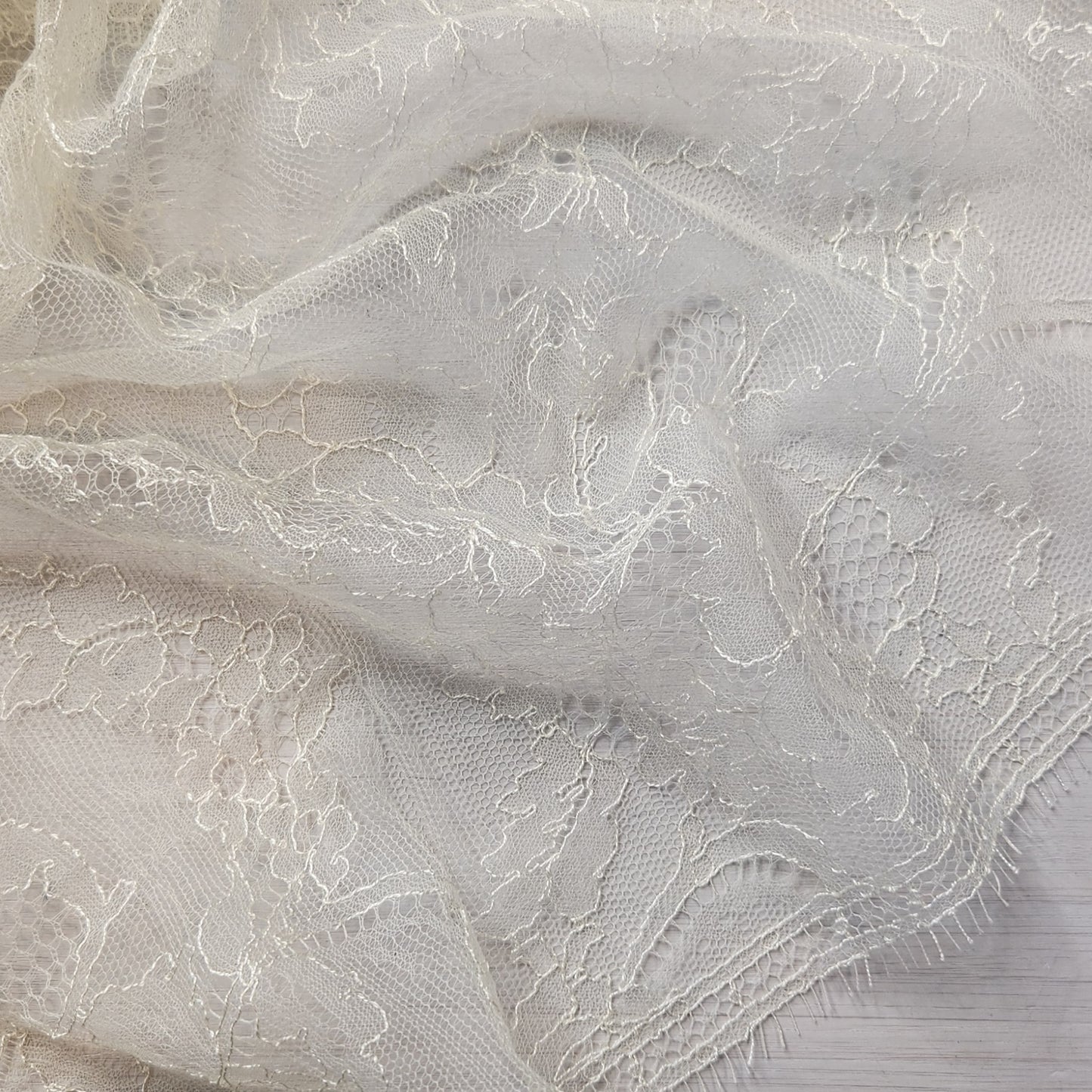 Lorna cream French chantilly lace