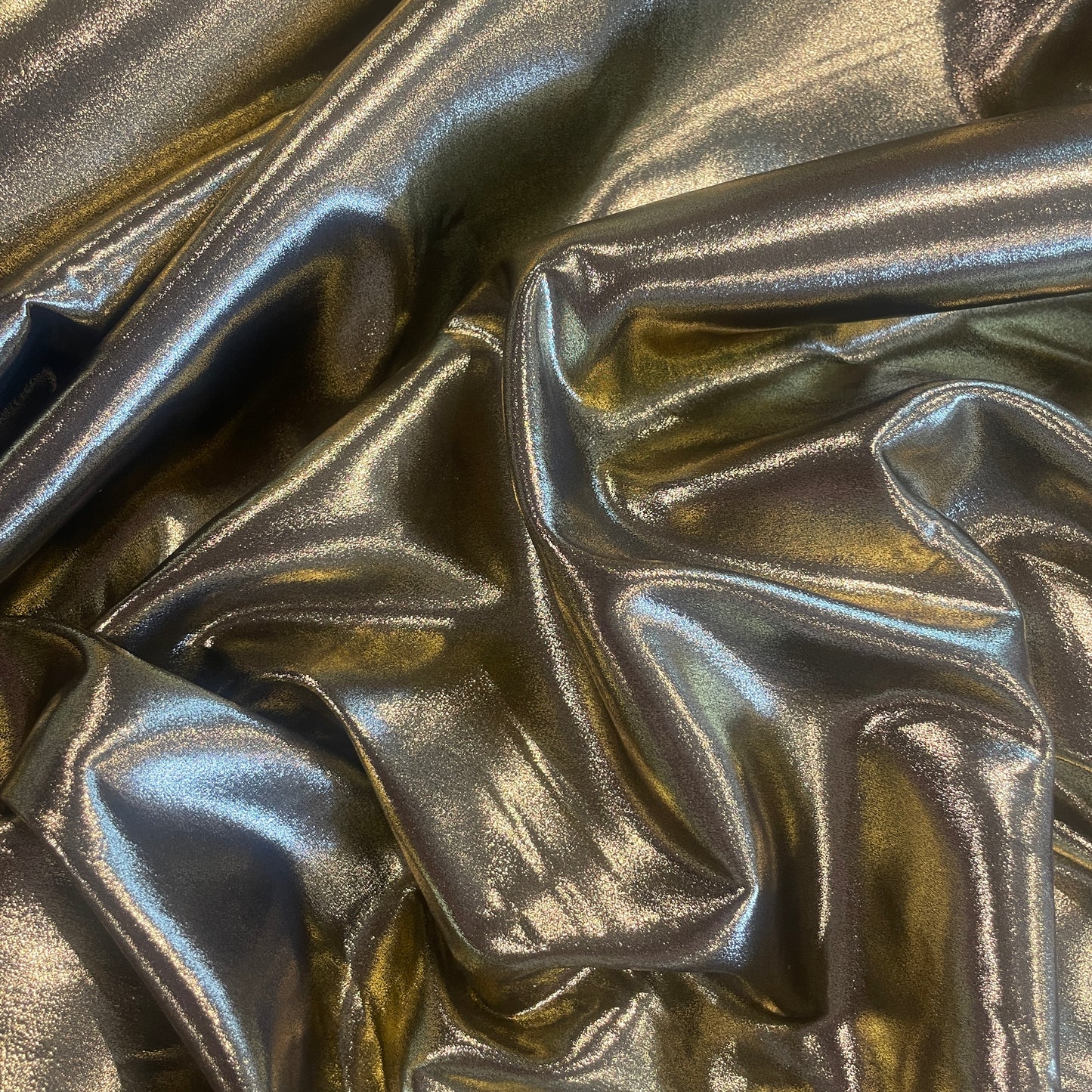 Studio 54 gold lurex crepe de chine