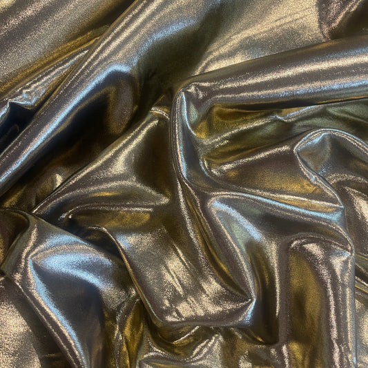 Studio 54 gold lurex crepe de chine
