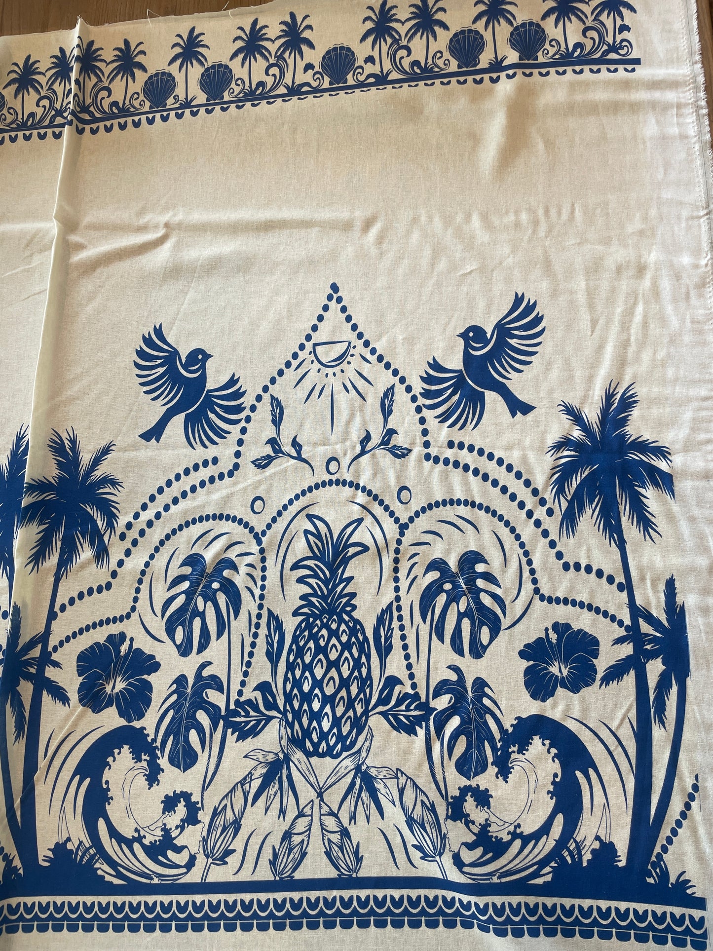 Paradise lost linen viscose MAKER SOCIETY EXCLUSIVE PRINT