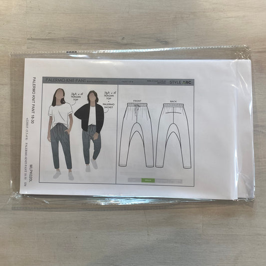Style Arc Palermo knit pant pattern size 18-30
